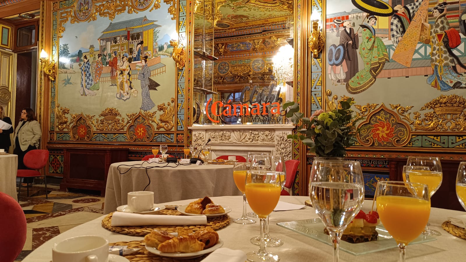 Desayuno Beka y Cámara en el Palacio de Santoña