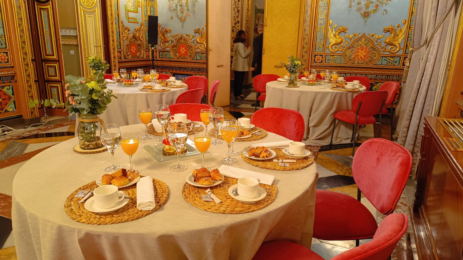 Desayuno Beka y Cámara en el Palacio de Santoña