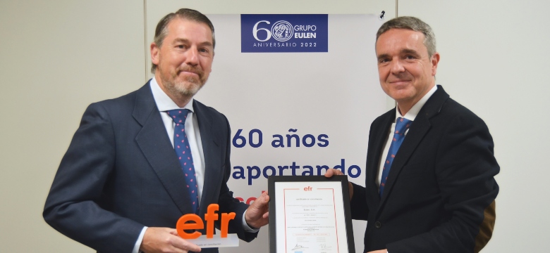 Eulen renueva el certificado EFR