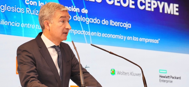 Charla Víctor Iglesias, consejero delegado de Ibercaja