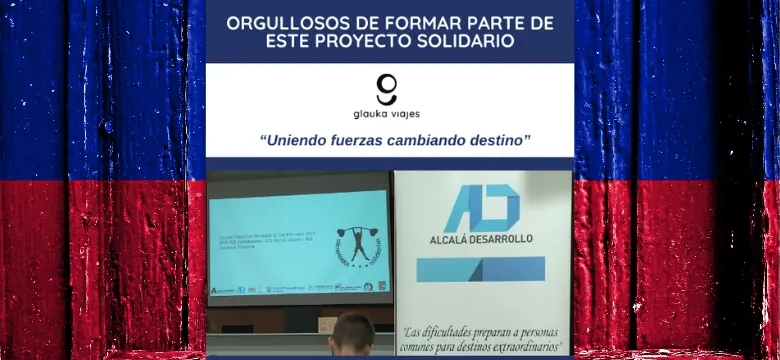 Evento solidario de Manos Unidas donde participa Glauka Viajes