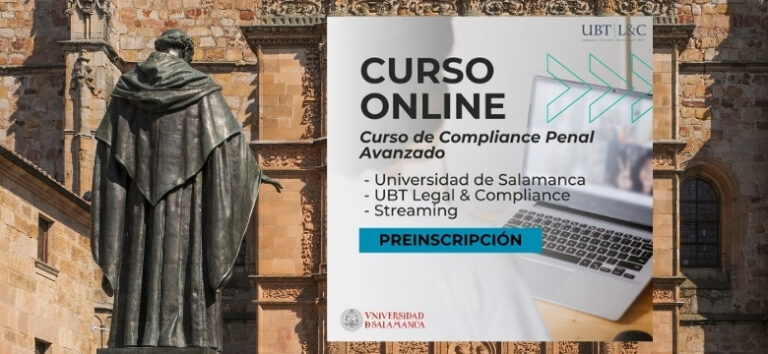 curso compliance penal de UBT y Universidad de Salamanca