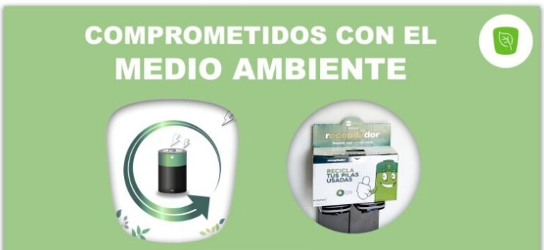 reciclaje de pilas en la sede de novomatic