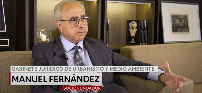 Manuel Fernández Socio Fundador de Gabinete Jurídico de Urbanismo y Medioambiente