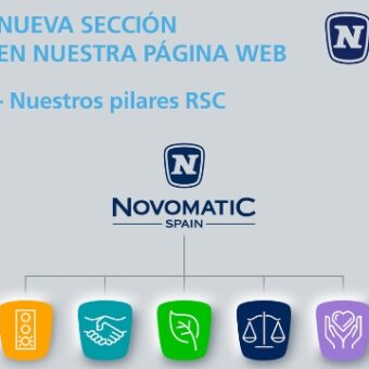 Responsabilidad Social Corporativa en la web de Novomatic