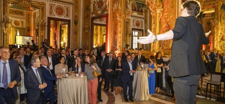 Celebración aniversario en el Palacio de Santoña