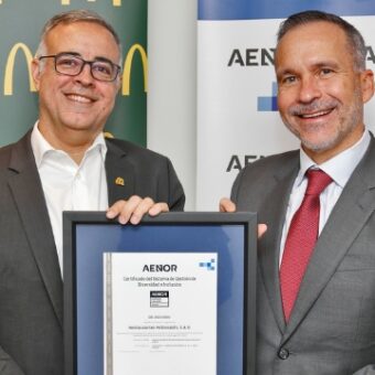 Certificado AENOR McDonald's