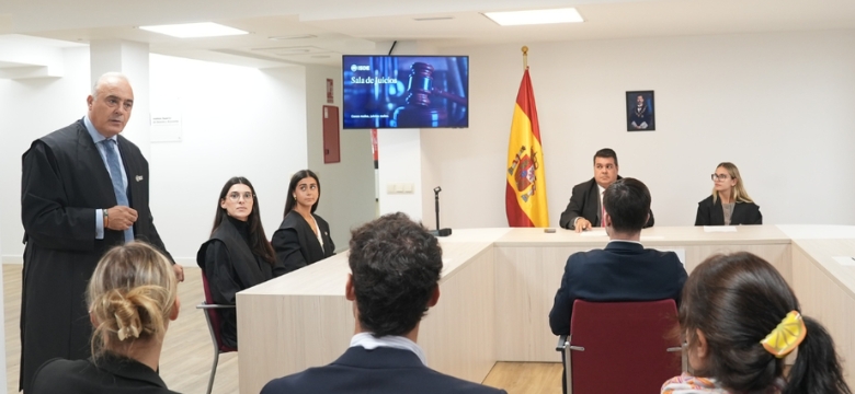 Nueva sala de juicios ISDE