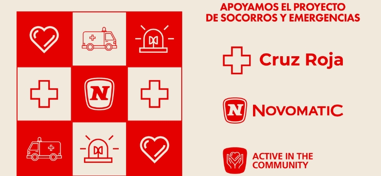 Compromiso Novomatic con Cruz Roja