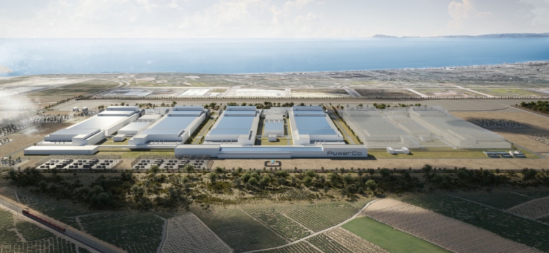 Thost construcción Gigafabrica-Powerco