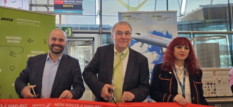 Iberia ruta a Recife en Brasil