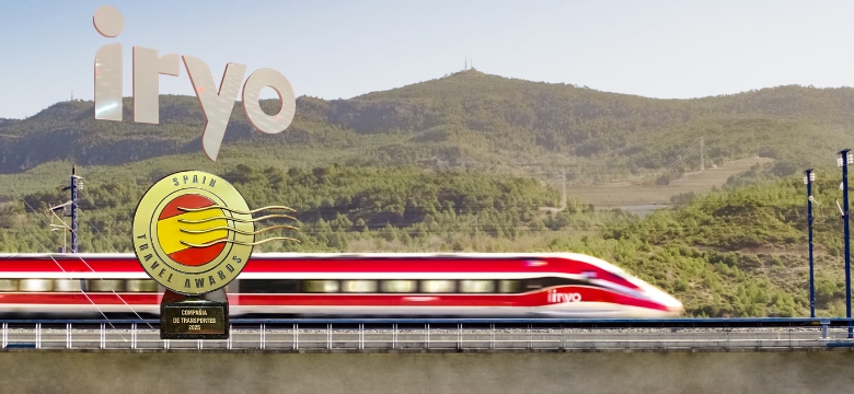 iryo en los Spain Travel Awards