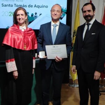 medalla udima para Integra tecnología